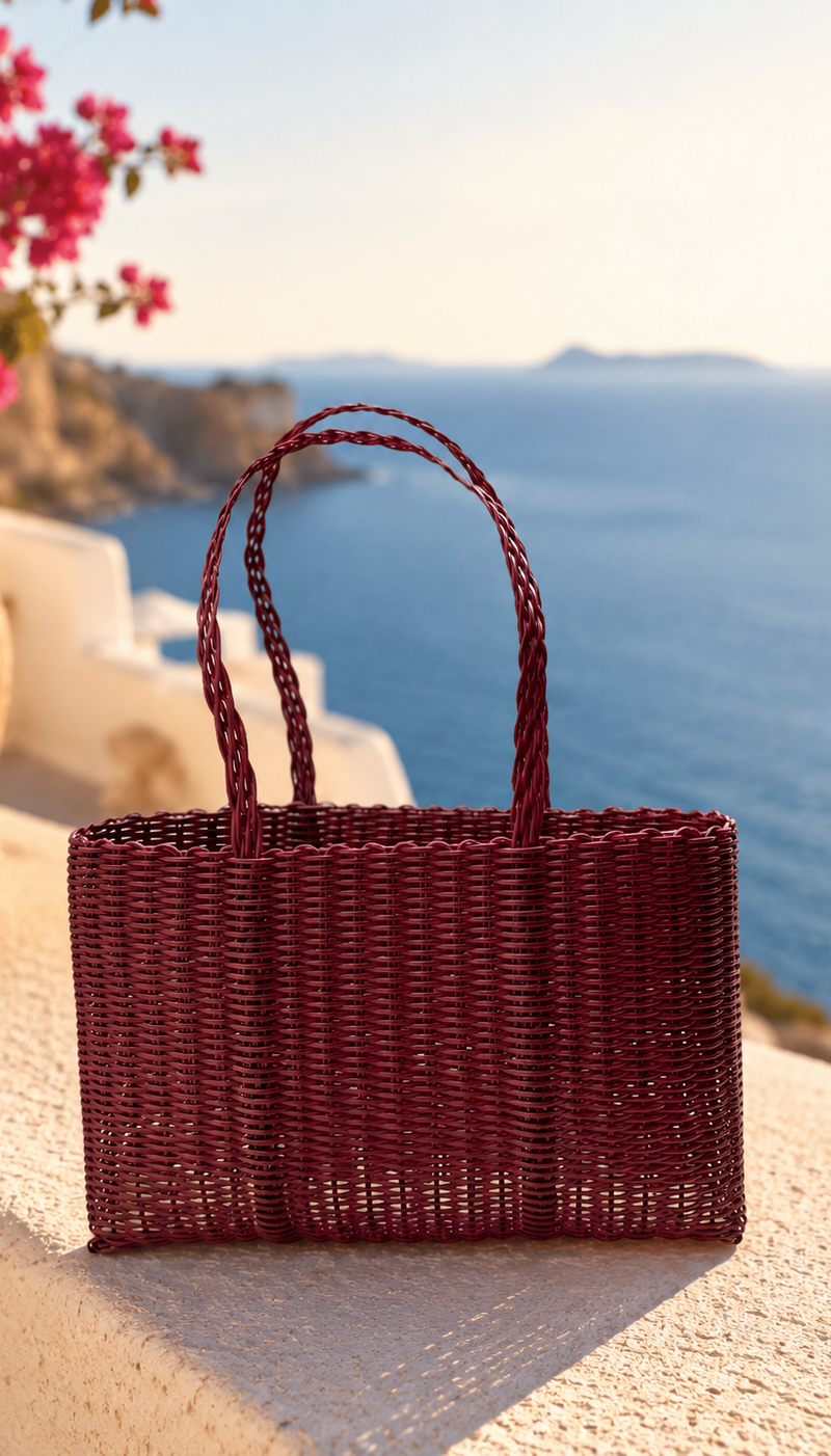 Tote City Slim — Burgundy