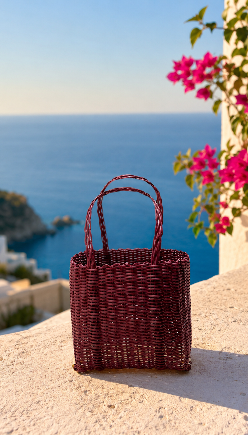 Tote Micro — Burgundy